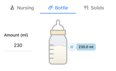 One-handed bottle feeding